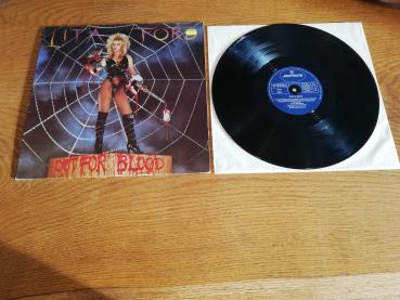 Lita Ford, The Lita Ford Band – Out For Blood 1983 Mercury – 810 333-1 Q Deutsche Pressung VG/VG+